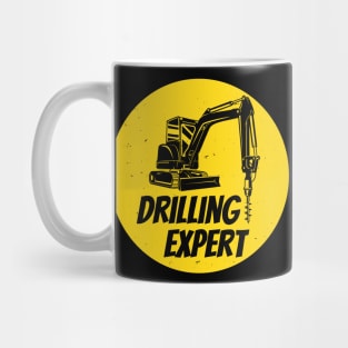 Drilling Expert Drilling Machine Construction Site Mug